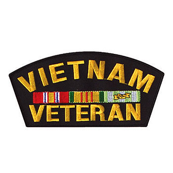 Vietnam Veteran Embroidered Patch