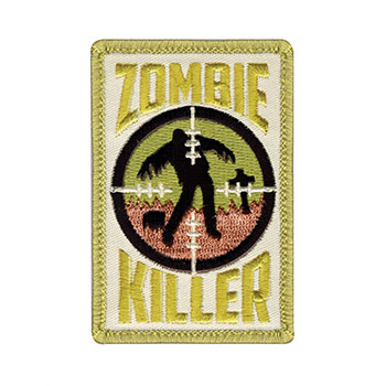 Zombie Killer Embroidered Patch